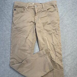 Adriano Goldschmied Jeans Mens 33x34 (34x31) Khaki Protege Straight Twill Pants